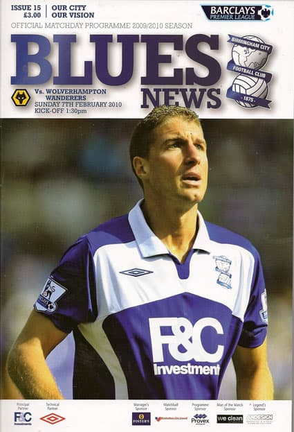 Birmingham City FC v Wolverhampton Wanderers FC
